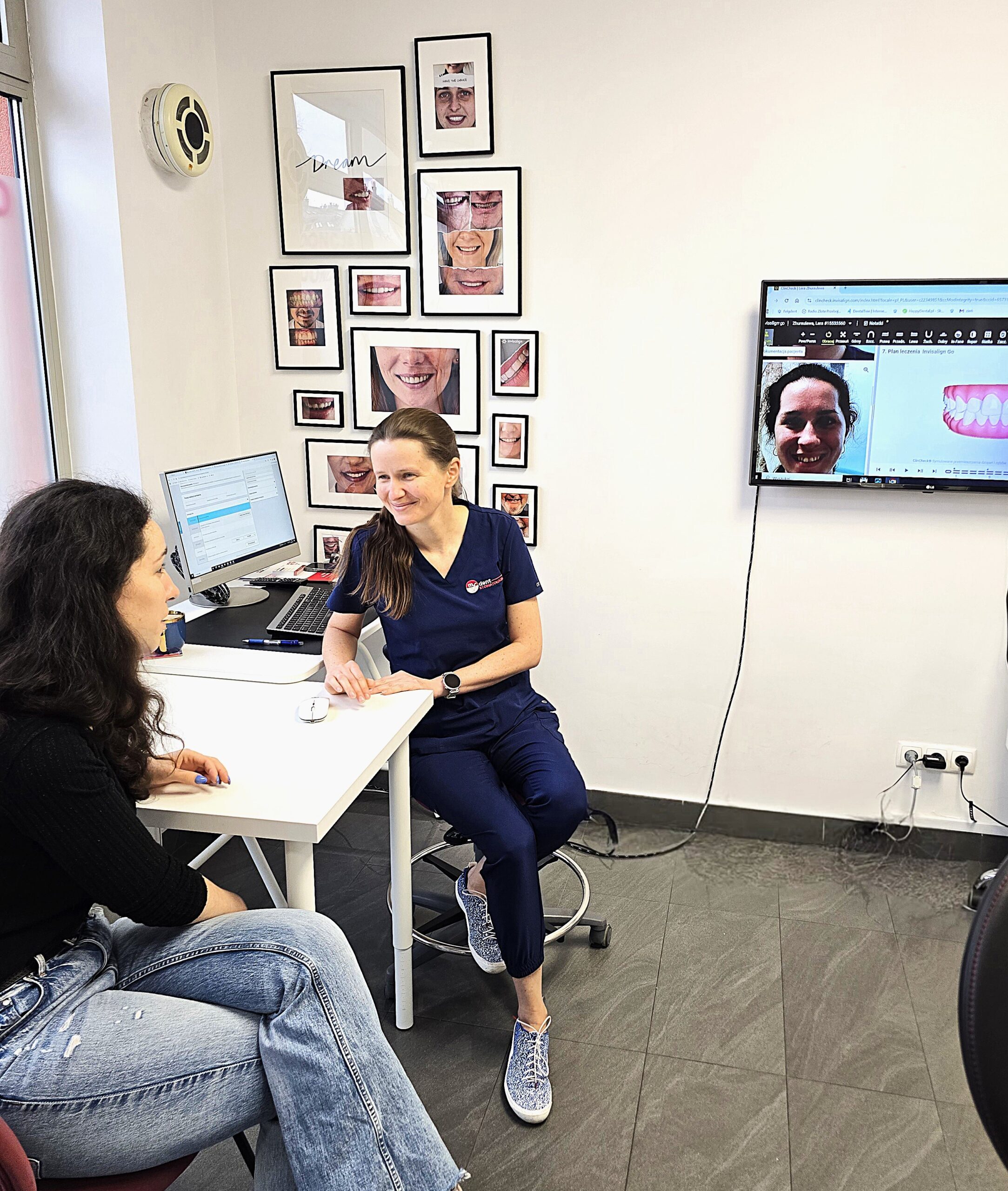 Rozmowa i przegląd stomatologiczny